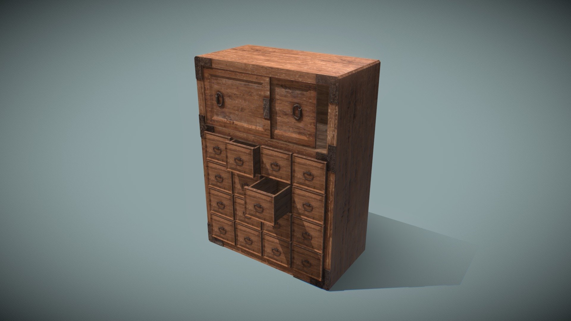 cupboard  "Japanese traditional Cupboard" 3d model