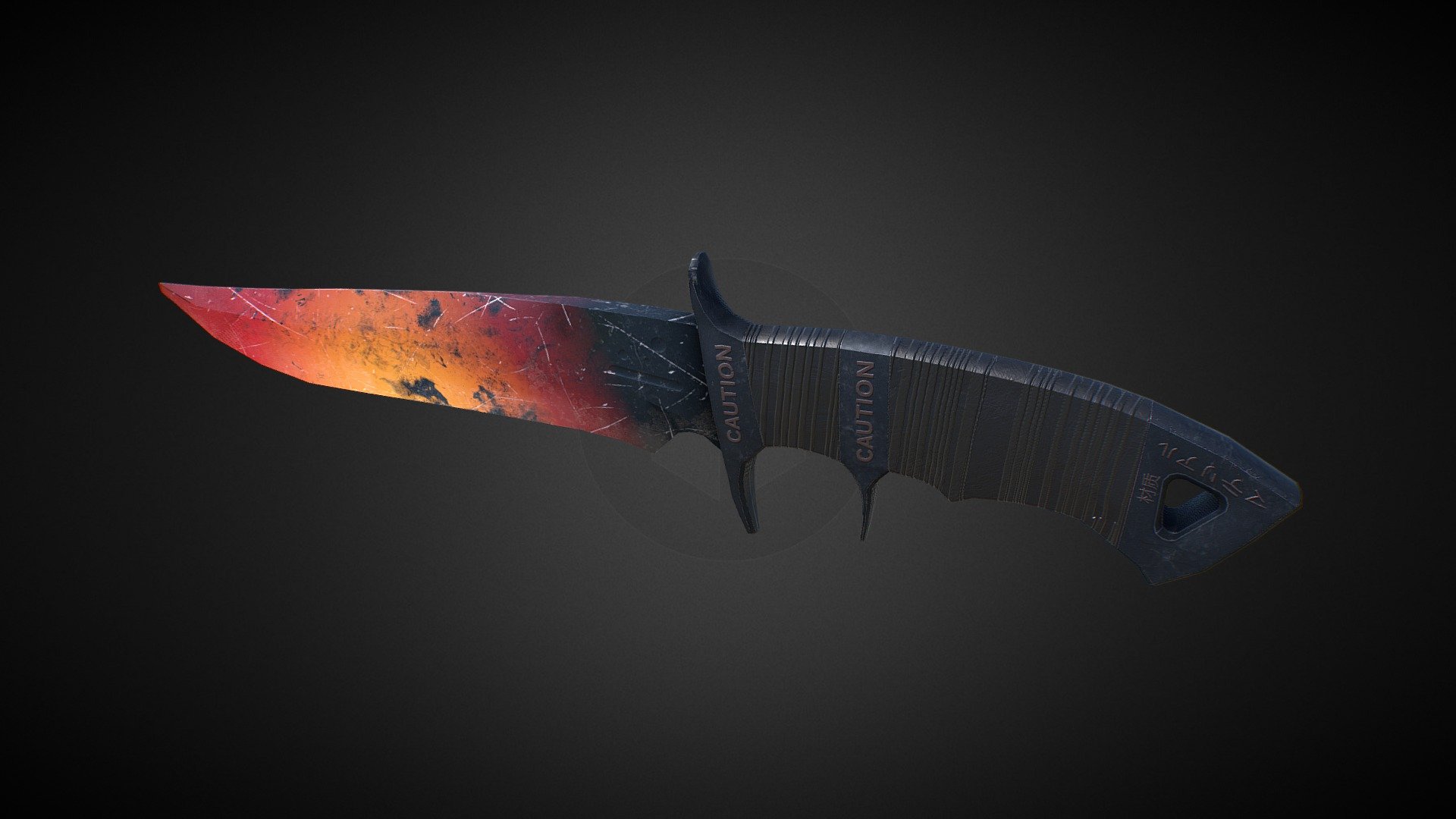 Knife 3d model