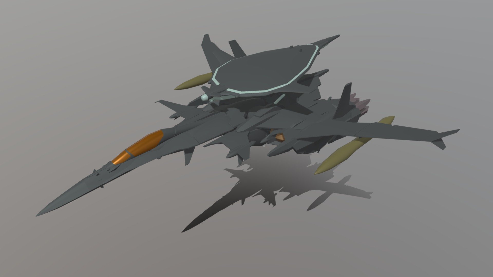 SV-51 SOVA Fighter 3d model