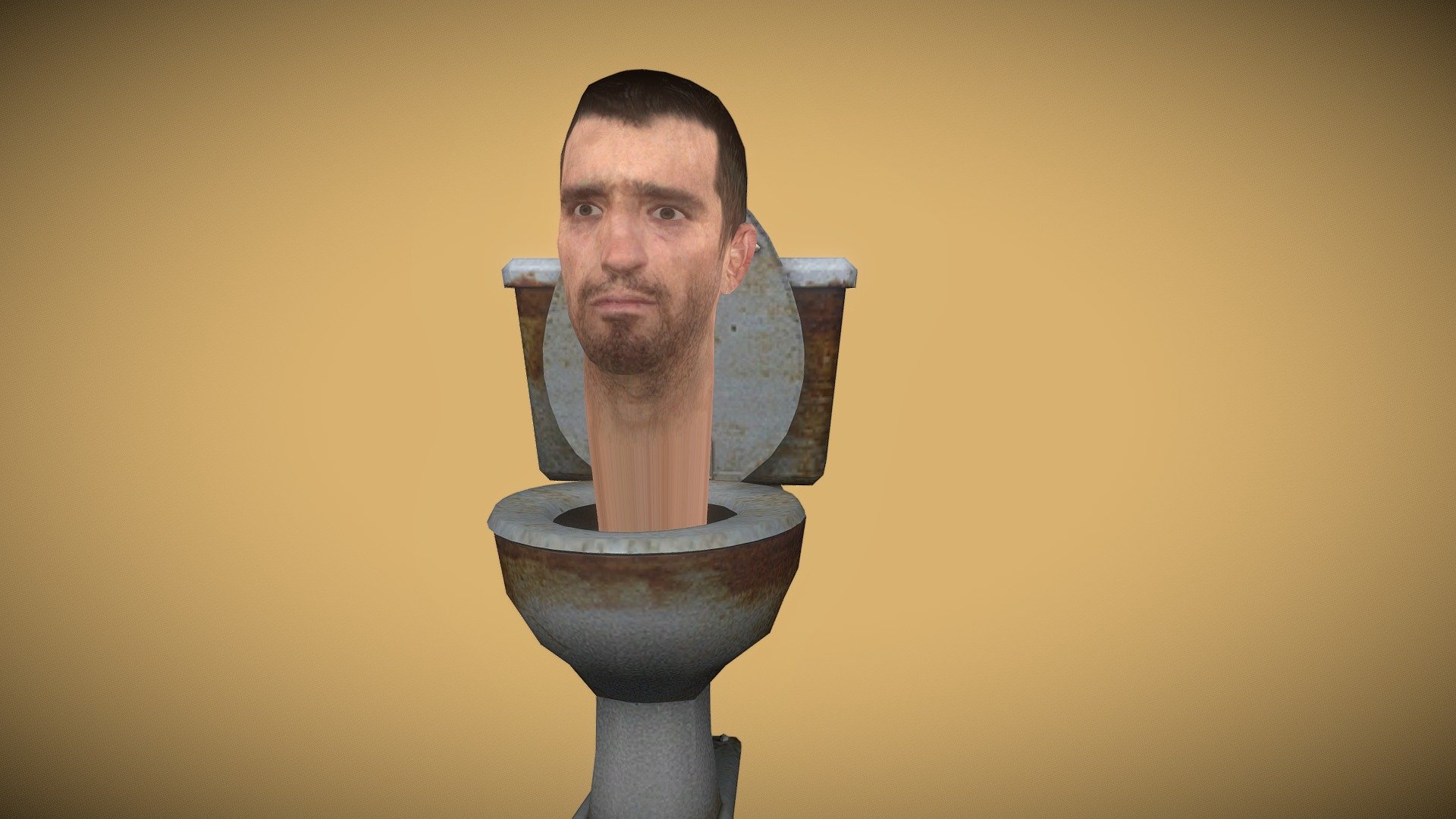 skibidi toilet animation 3d model