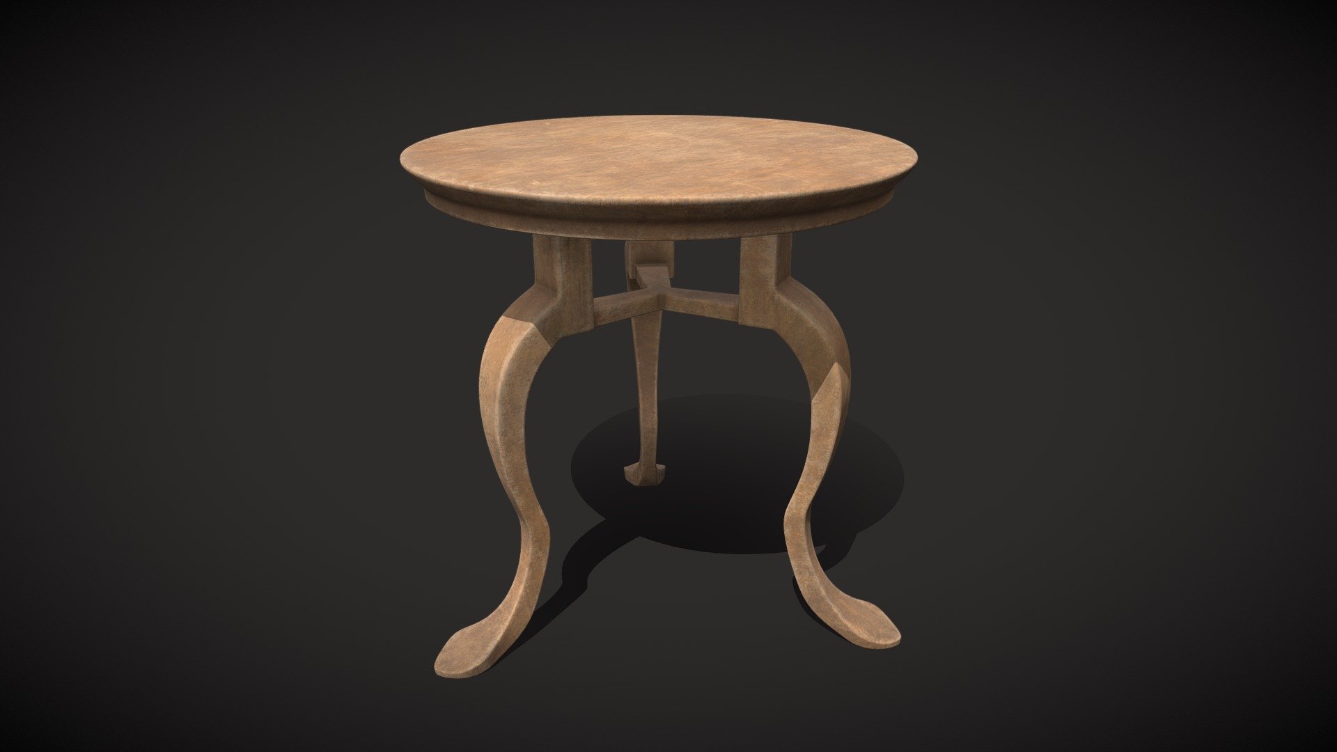 Roman table 3d model