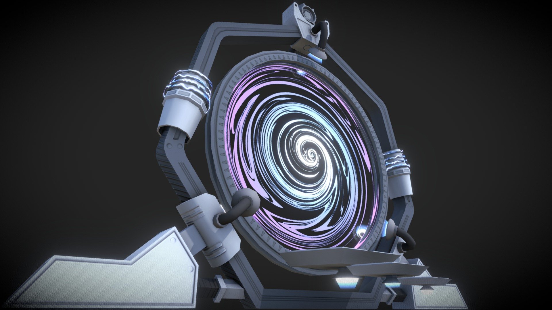 A portal to another dimension 3d model