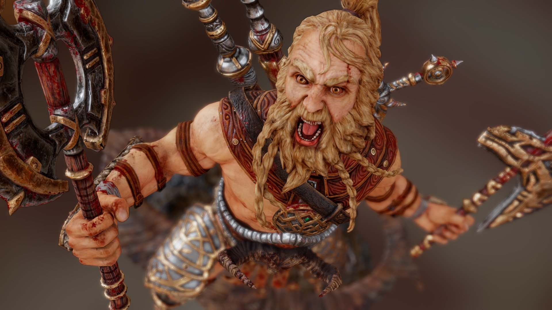 Barbarian_Final 3d model