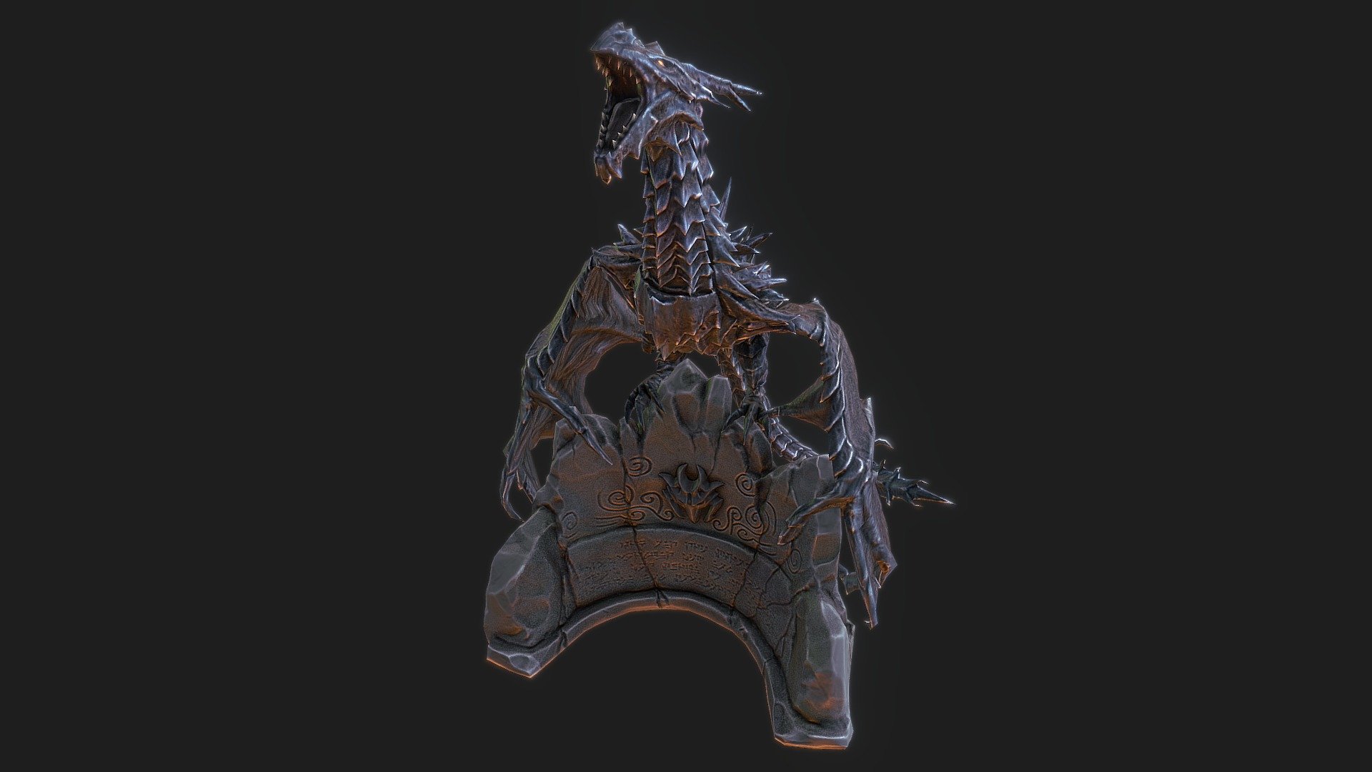 Alduin 3d model