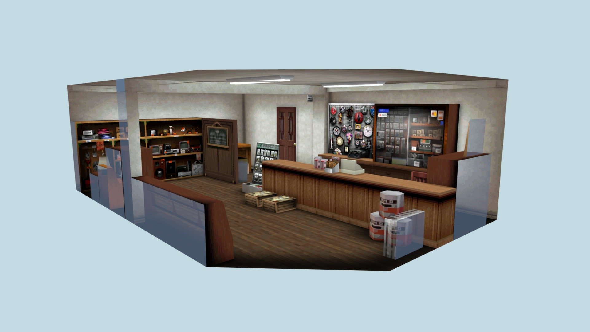 general store 3d model