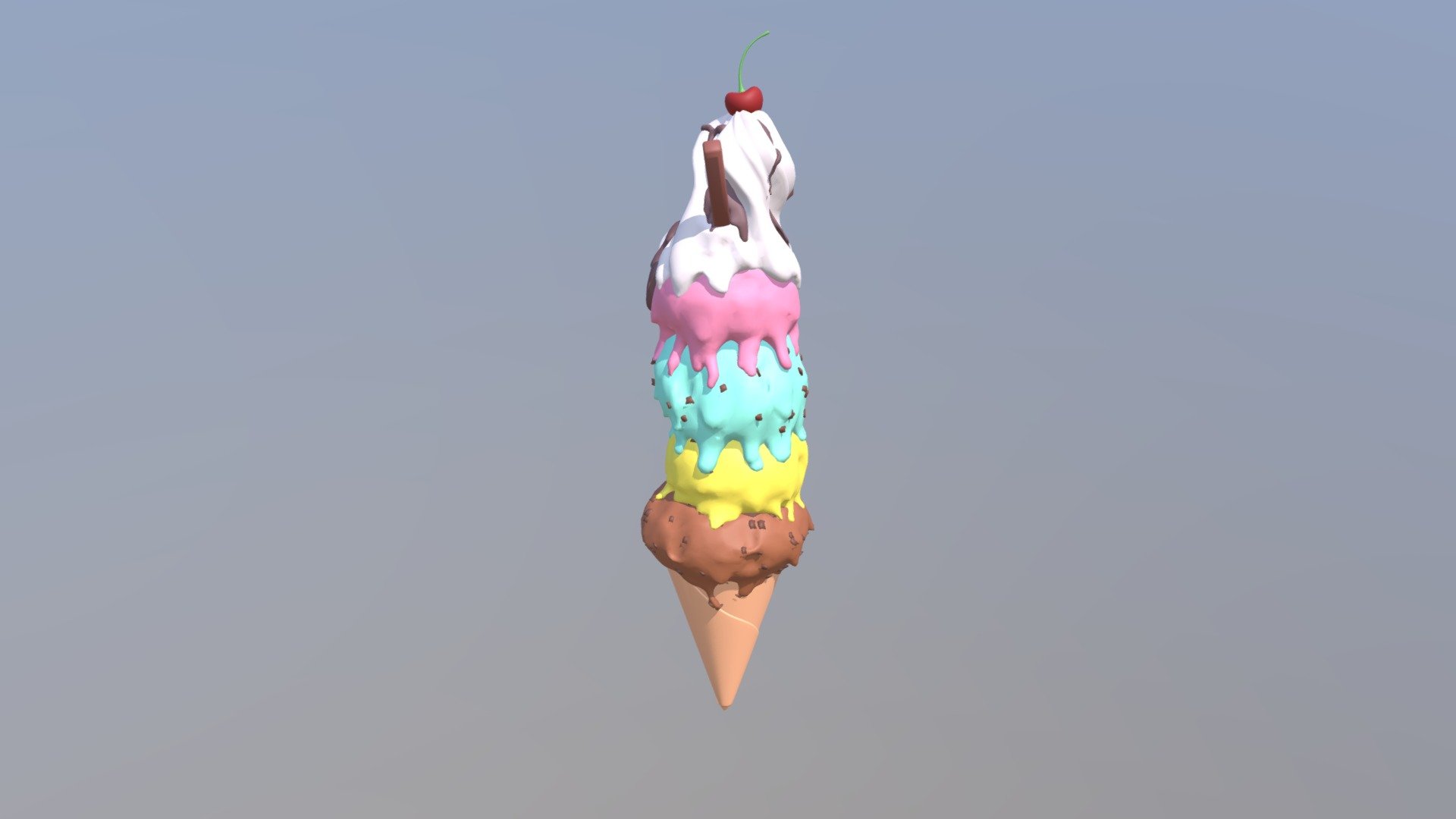 Icecream 3d model