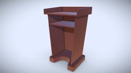 Wood Pulpit