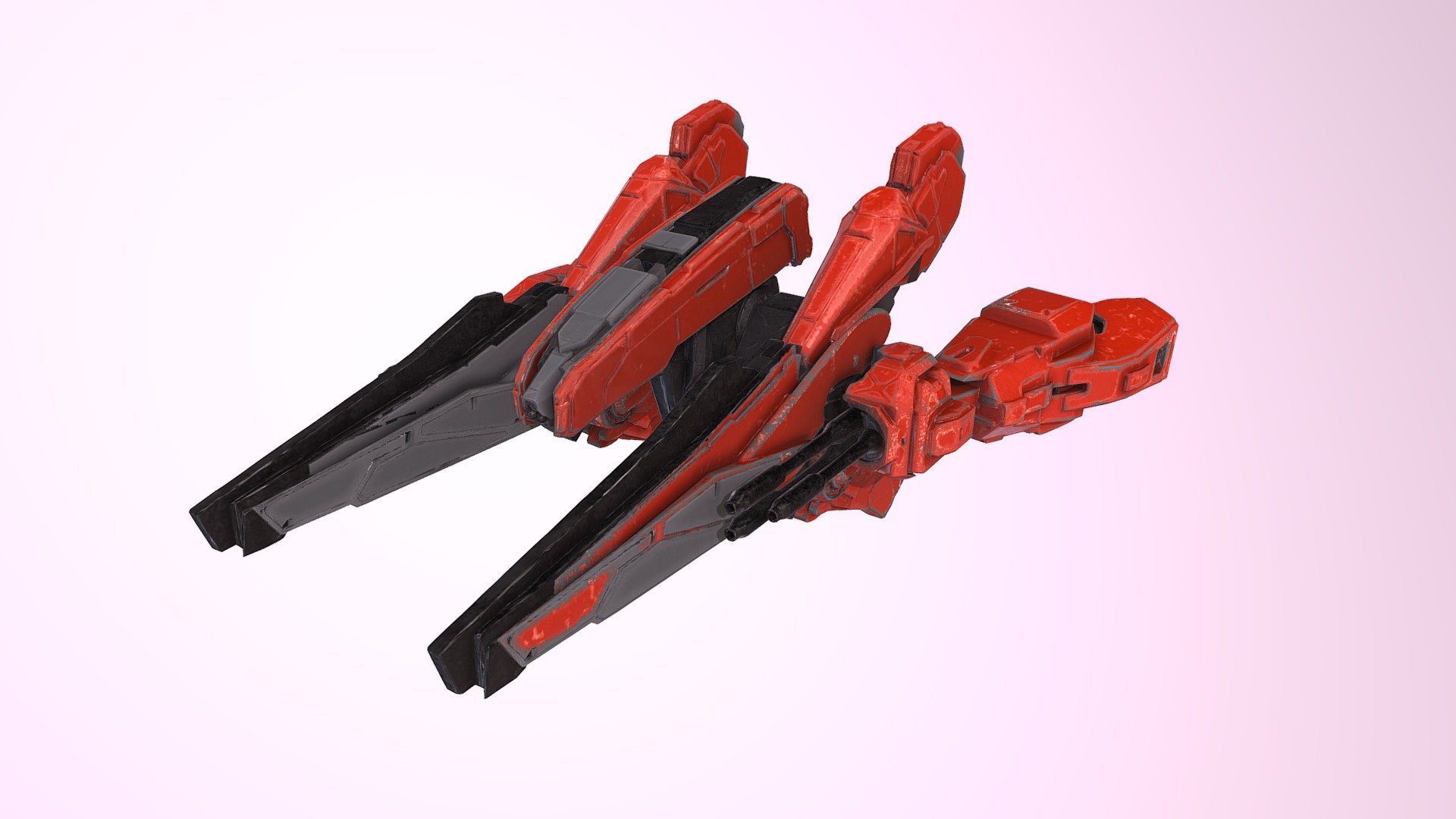 IP405 Spacefighter 3d model