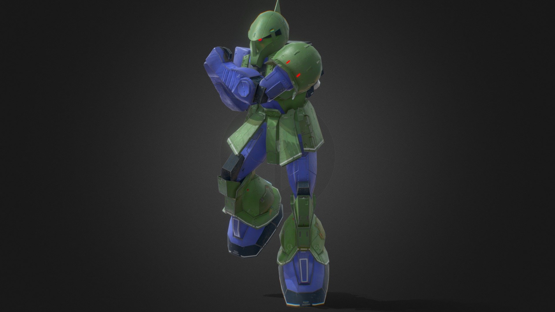 MS-05 Zaku I 3d model