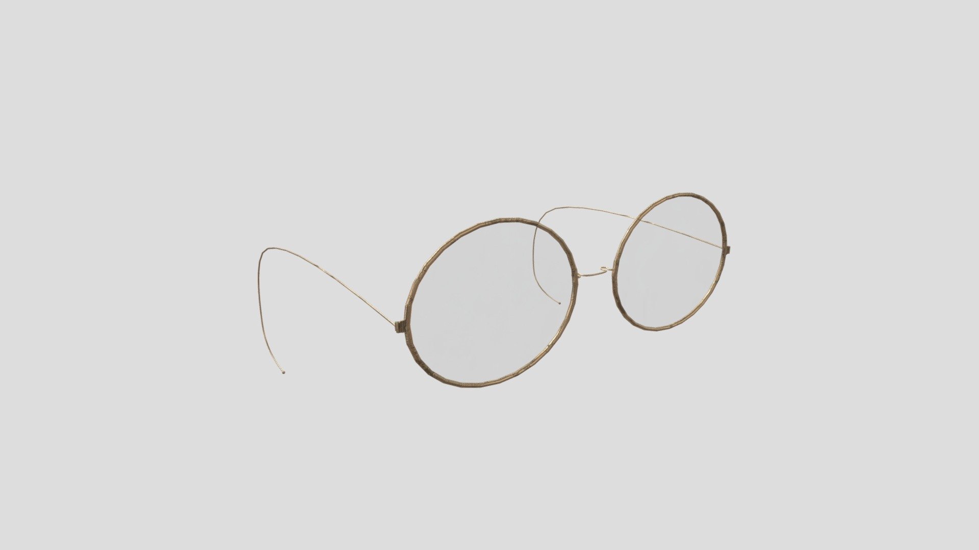 Old Glasses 3d model