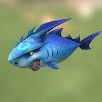 Cute Q shark