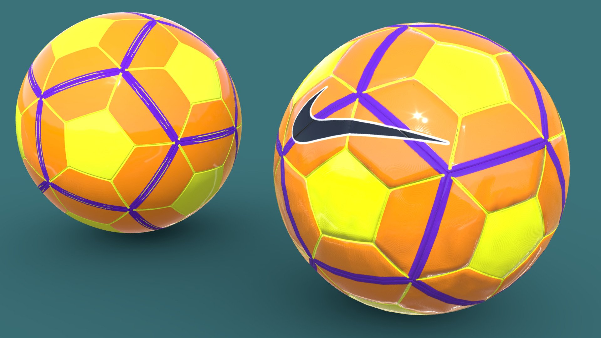 2015 Premier League Ordem Ball 3d model