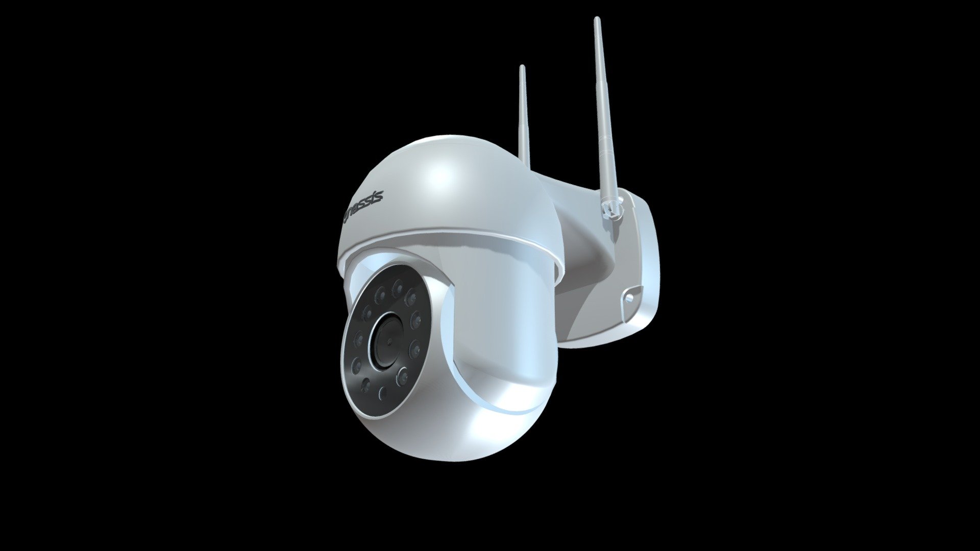 Smart Cctv Outdoor 3d model