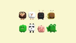 Cube Animals