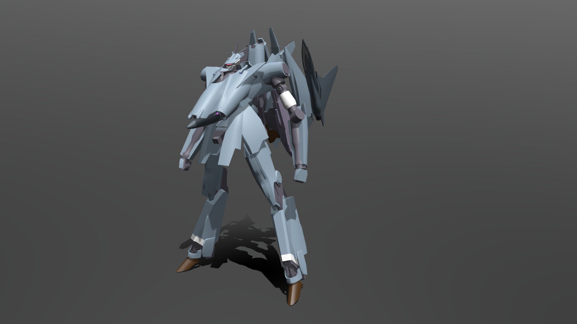 VF6000CSuperScimitar_Battroid 3d model