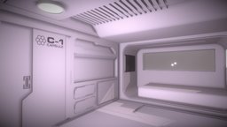 Sci-Fi Interior Room