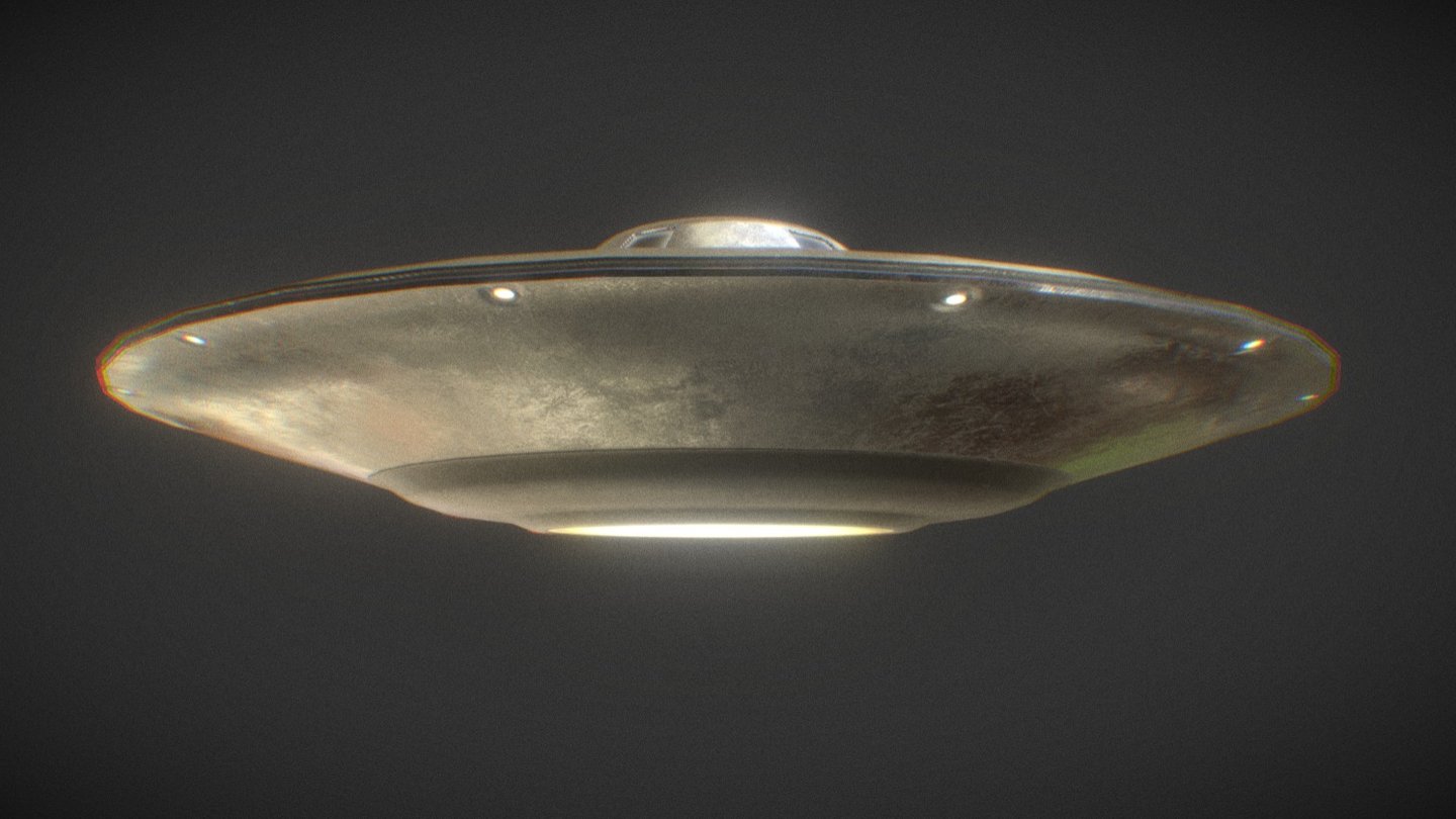 UFO 3d model