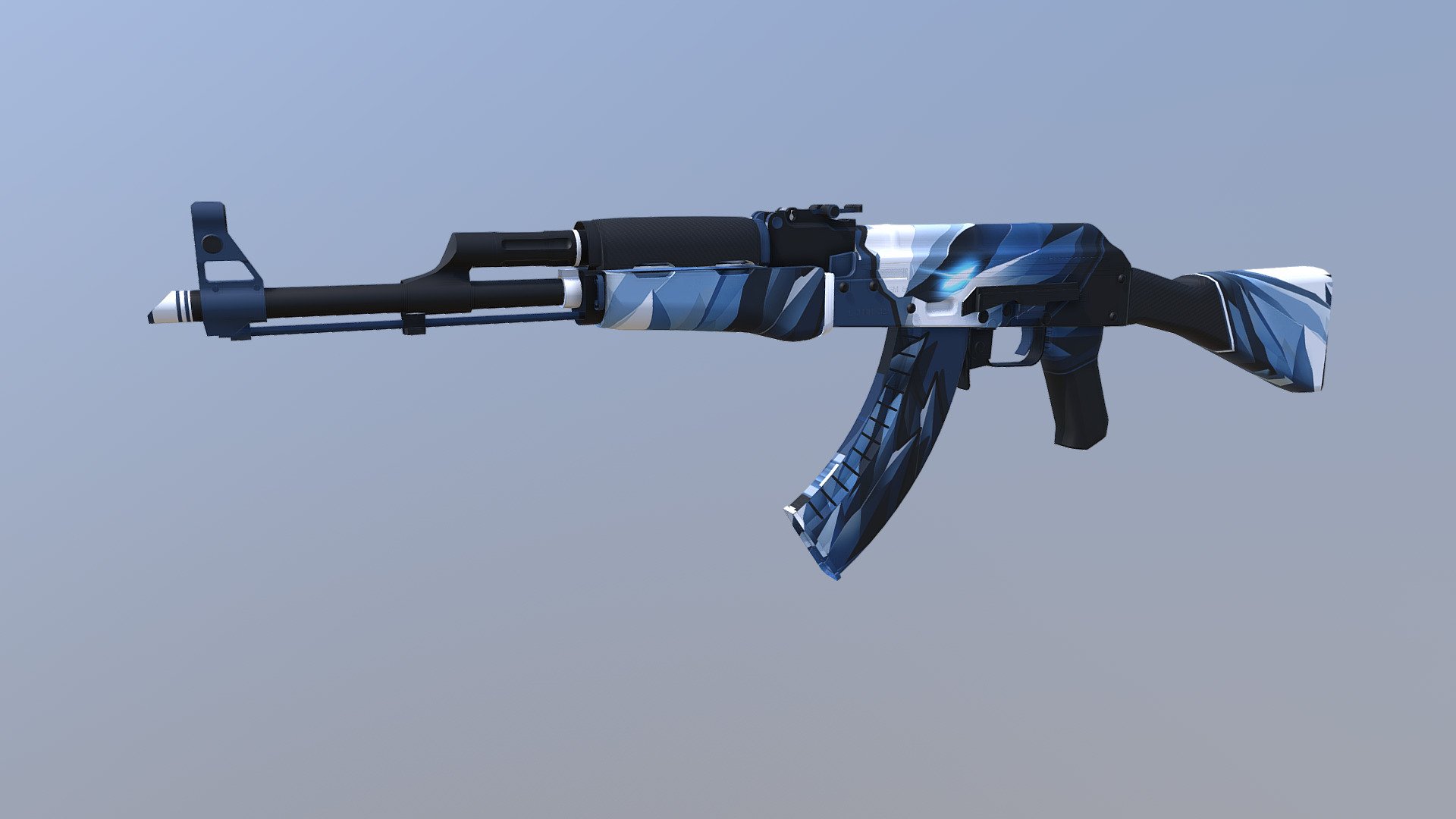 Ice Collection Ak47 Vol 1.0 3d model