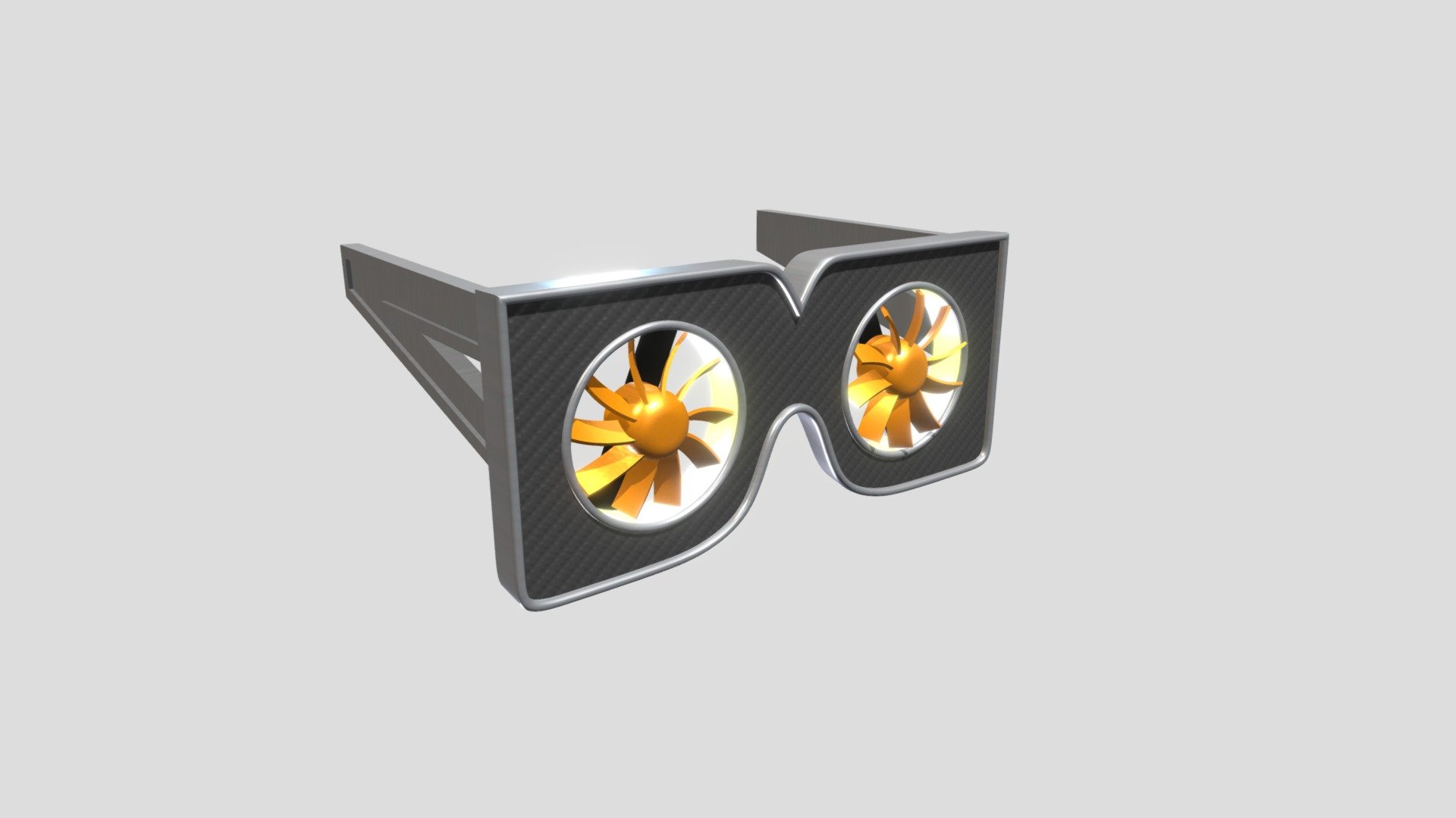 GPU Glasses 3d model