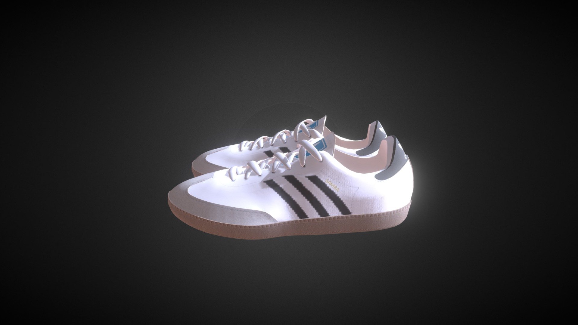 Adidas Samba 3d model