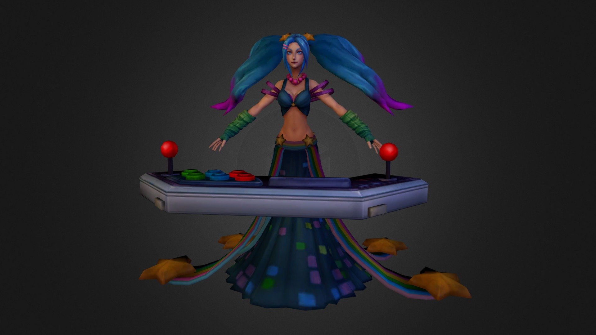 Arcade Sona 3d model