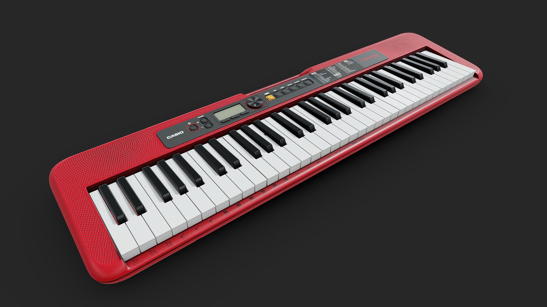 Music Keyboard Casio CT-S200 3d model