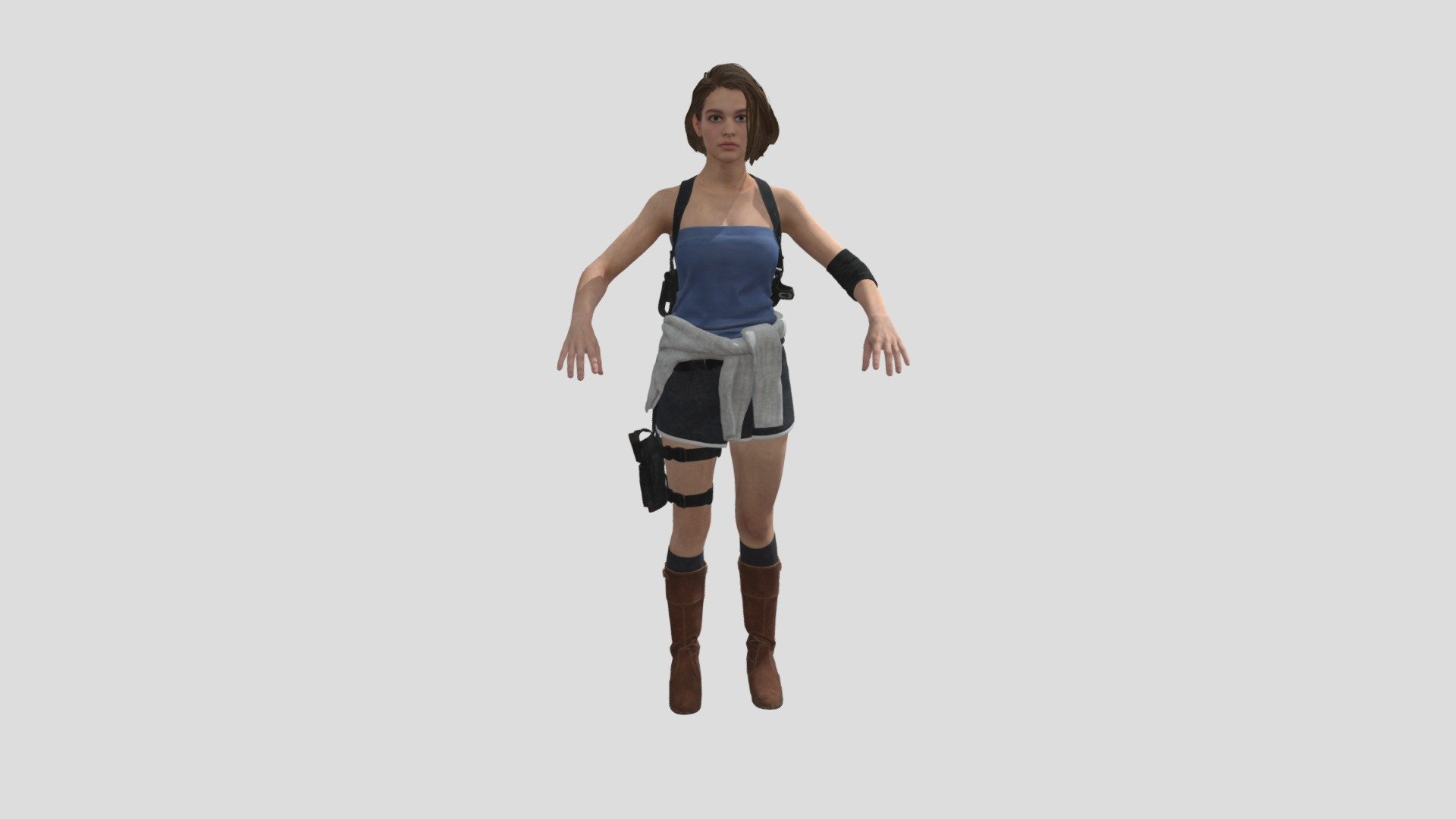 Classic Jill Valentine 3d model