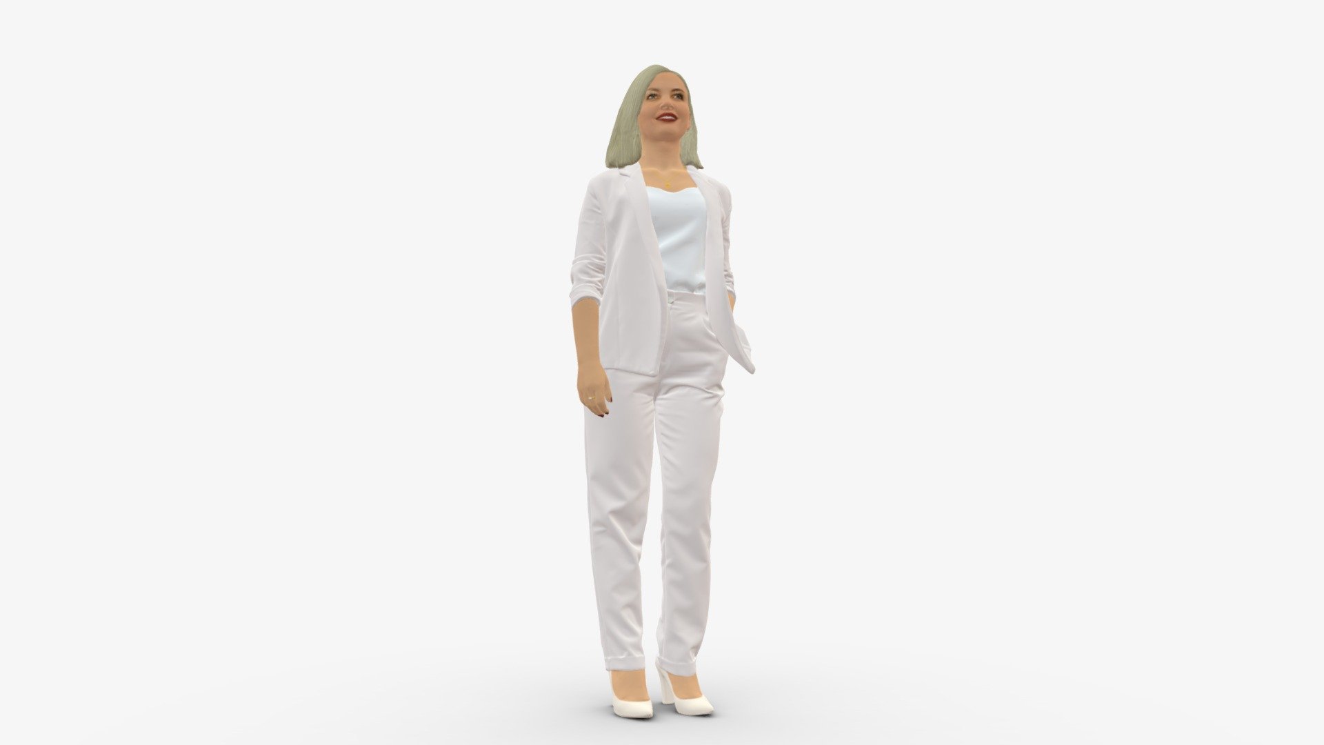 Business Lady 1012 3d model