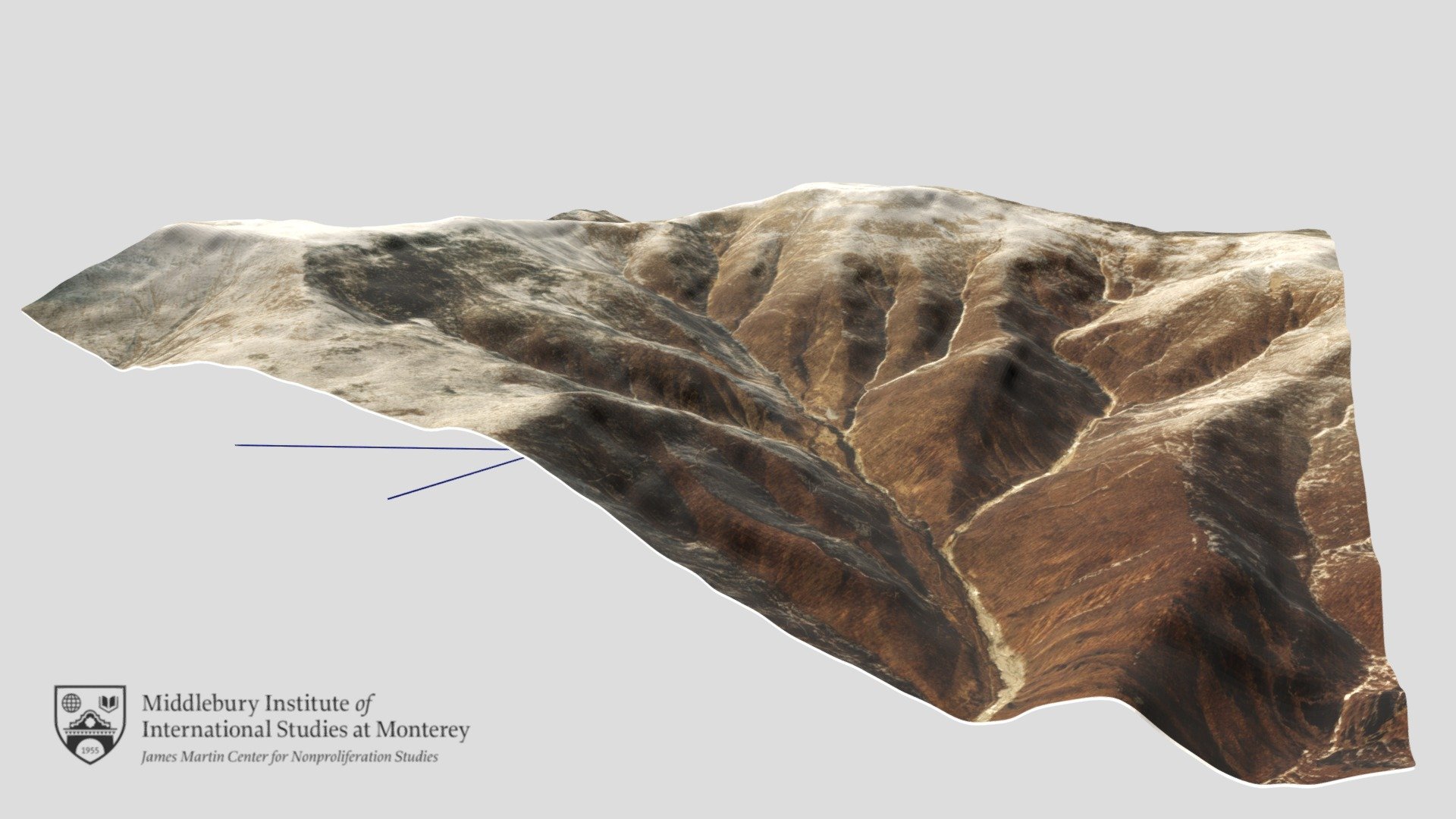 Punggye-ri Nuclear Test Site, 2022 3d model