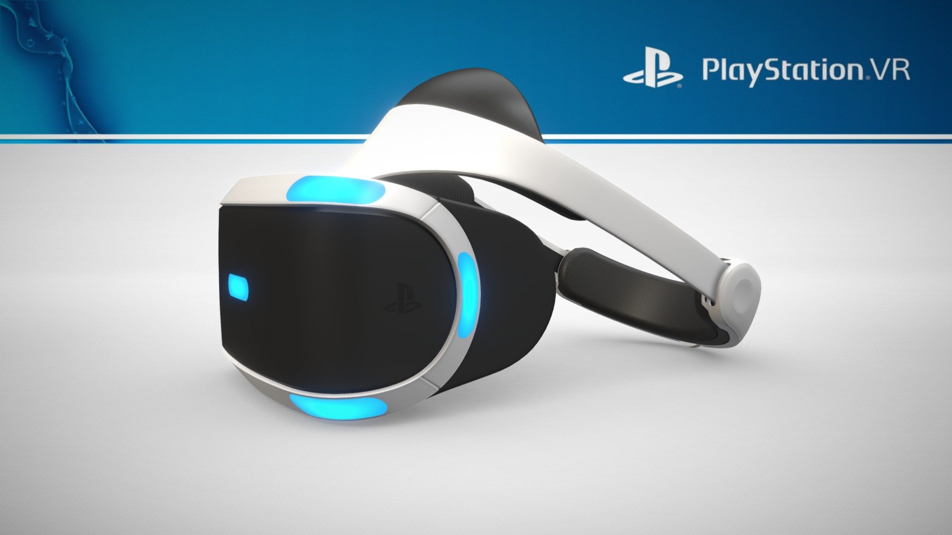 PlayStation VR 3d model