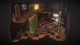 Steampunk laboratory