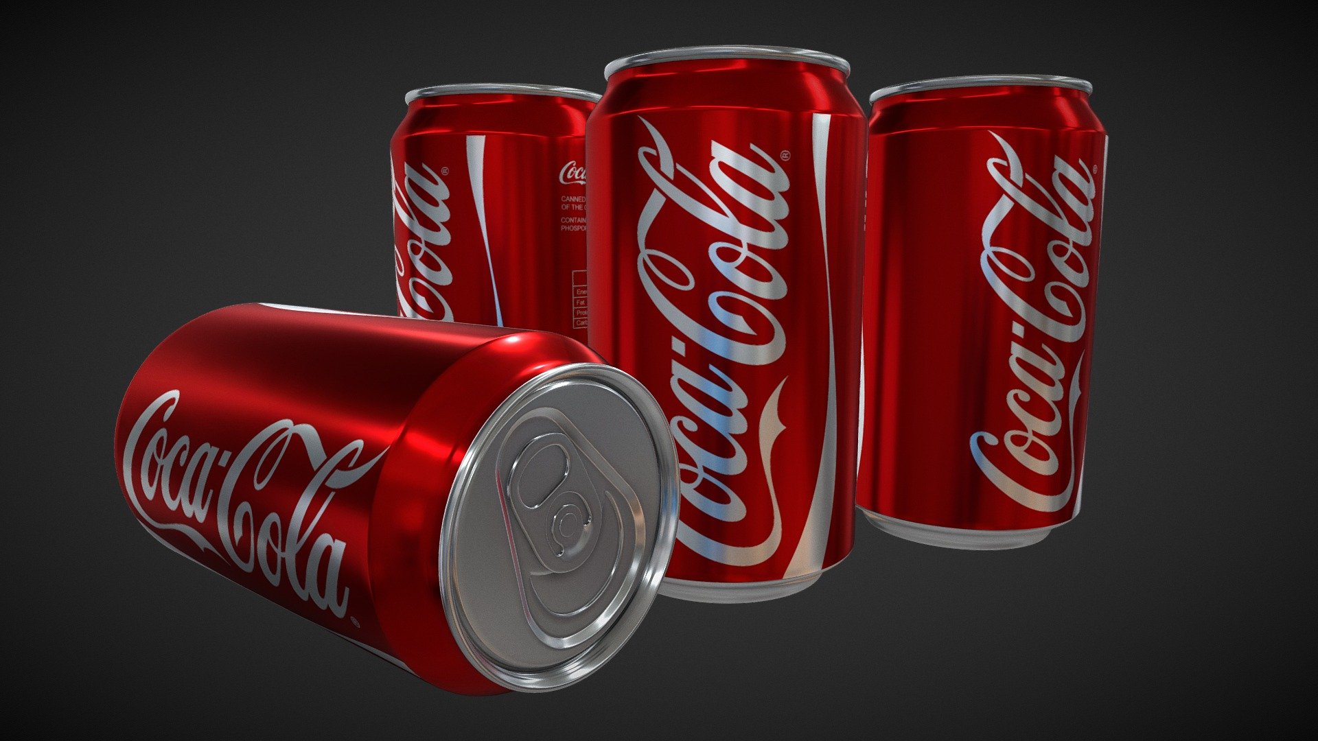 Soda Can 3d model