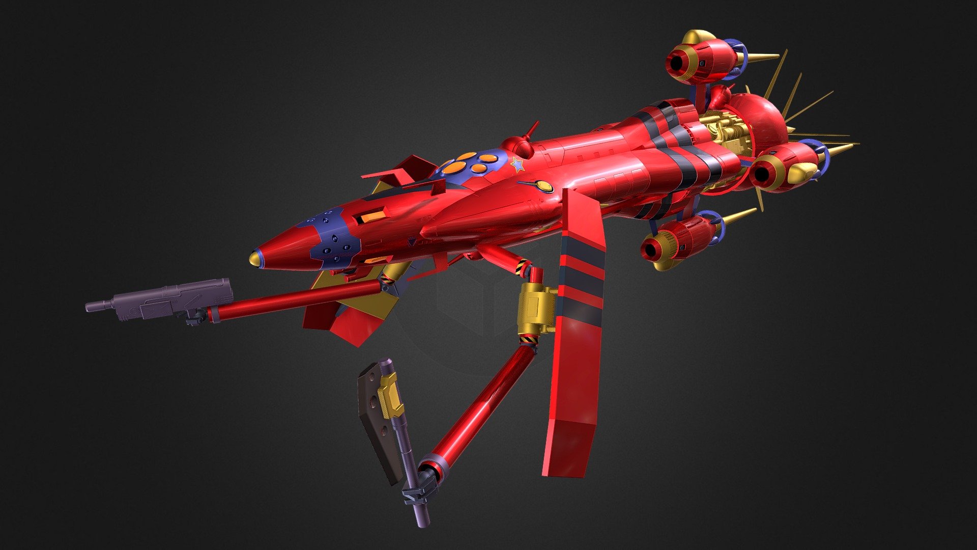 Outlaw Star 3d model