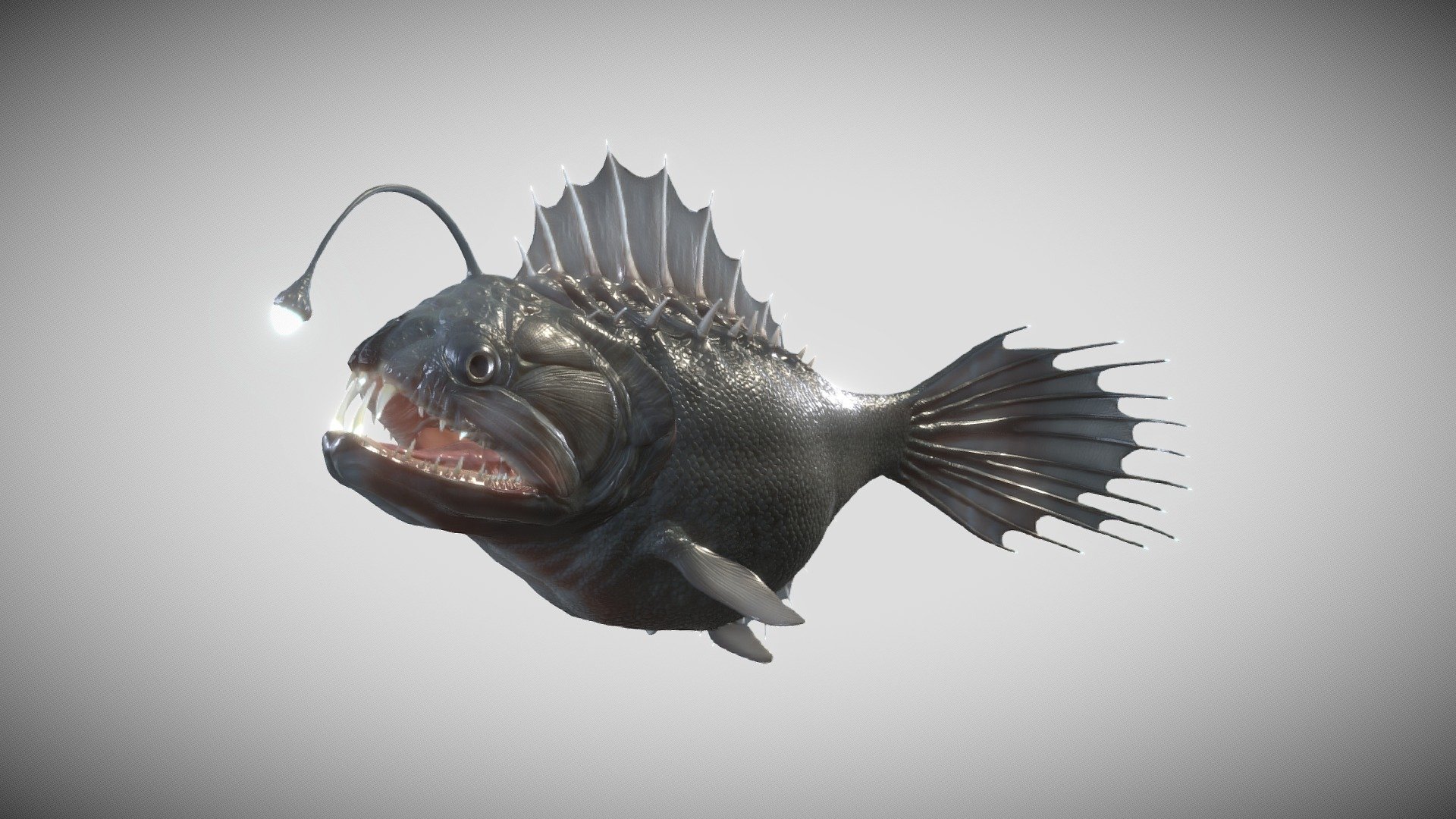 Deepsea Fish 3d model