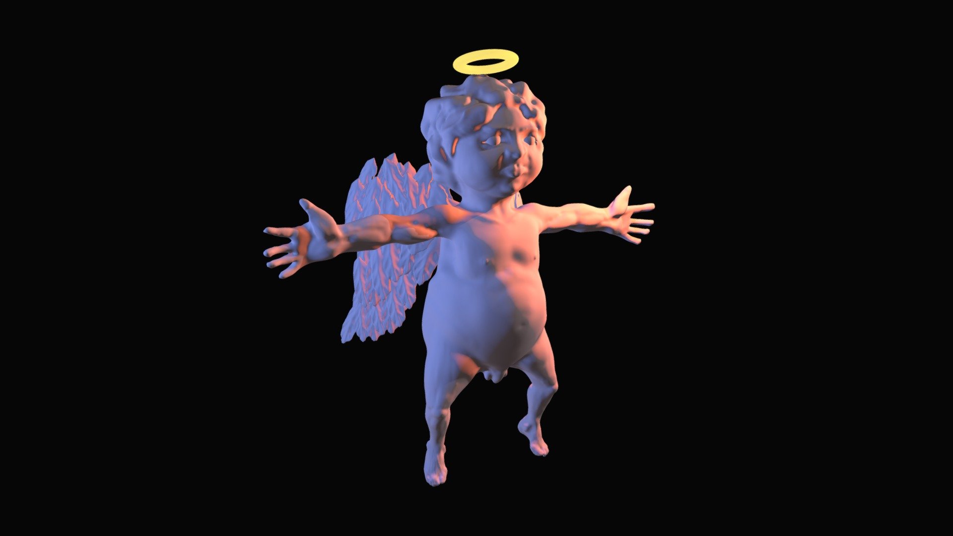 Cherub 3d model