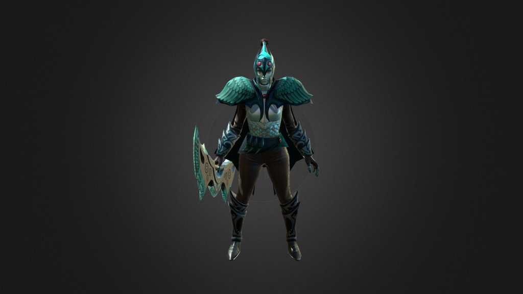 Owl`s Soul, a set for Phantom Assassin 3d model