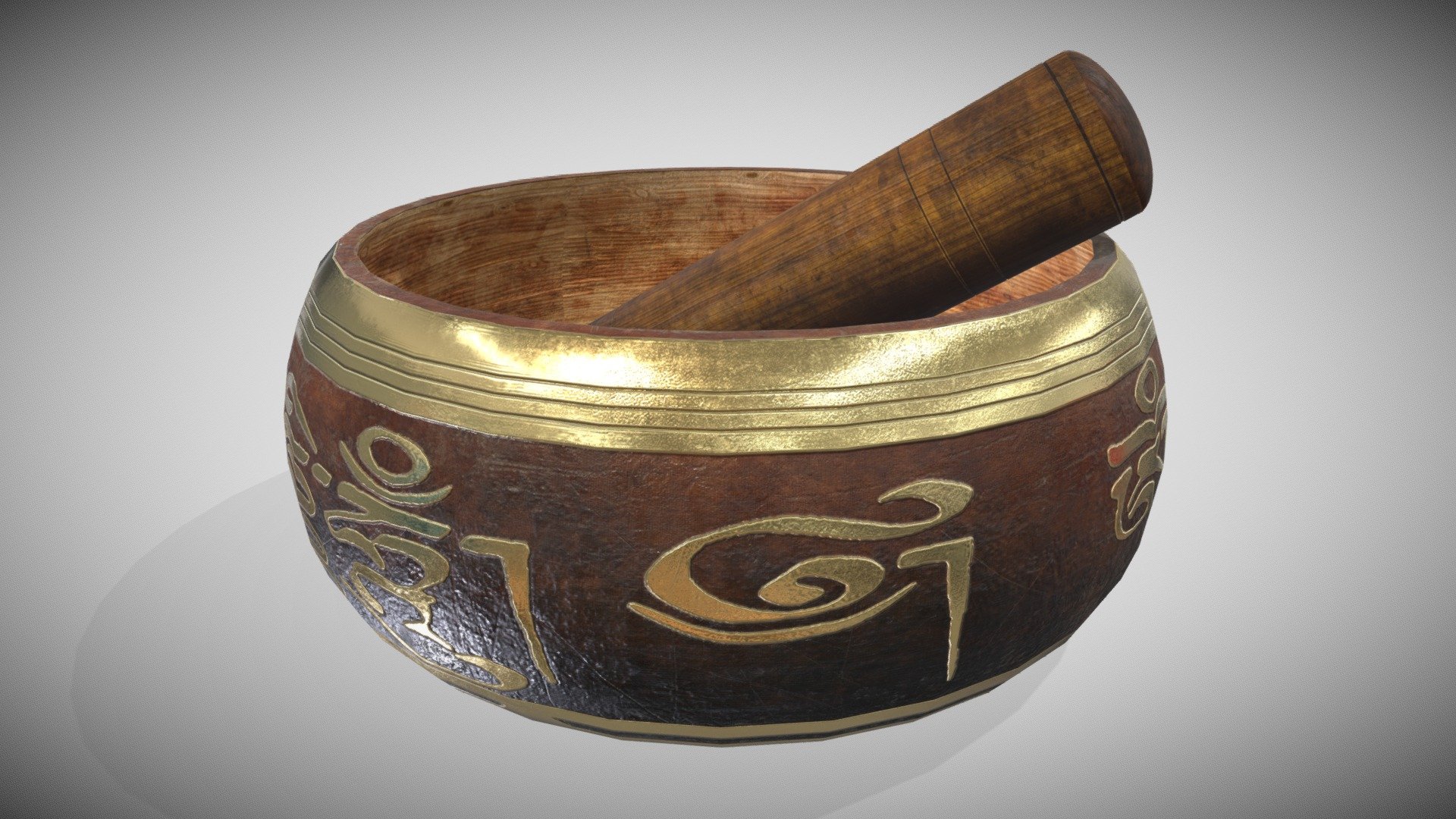 Tibetan Bowl 3d model