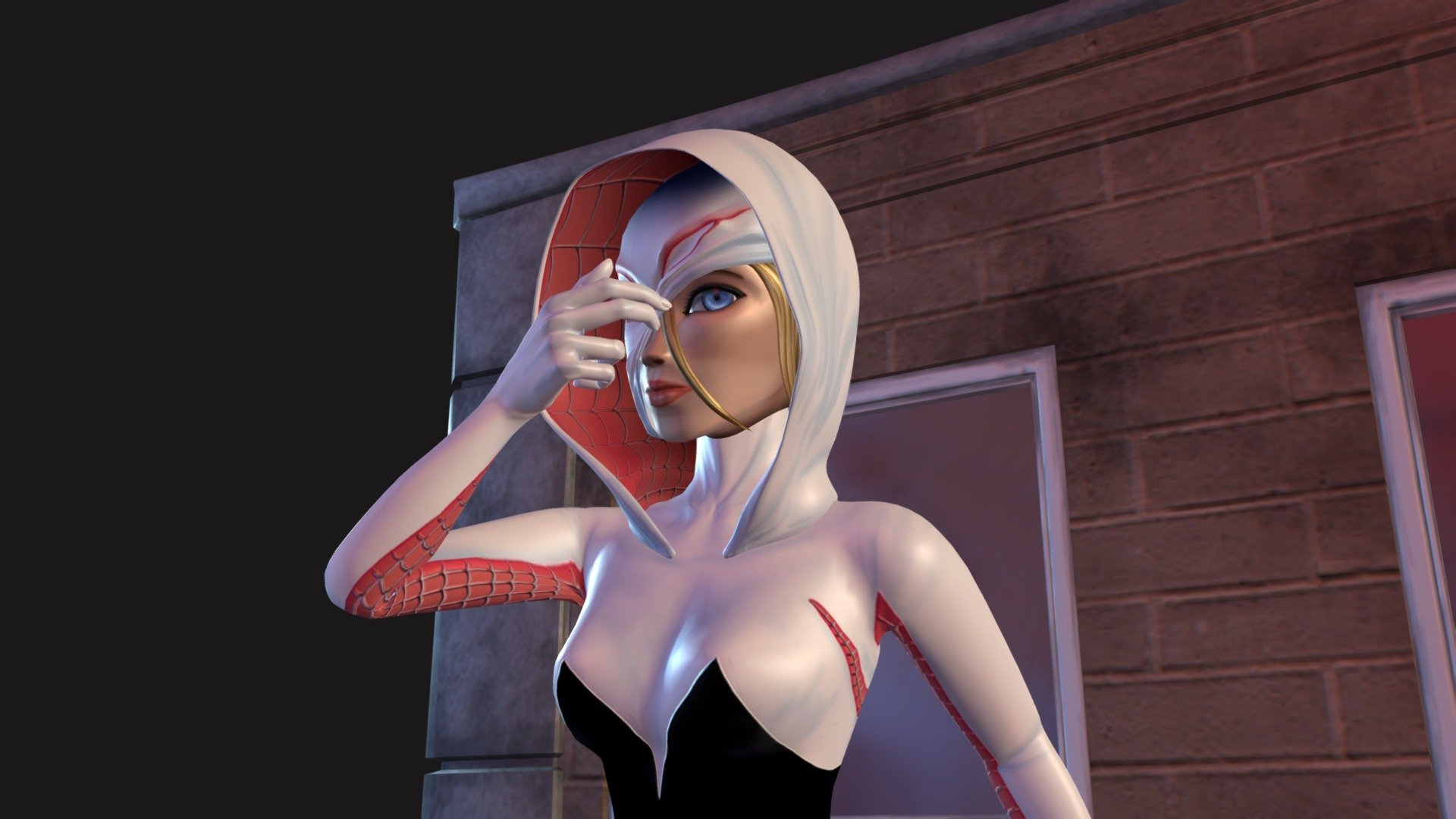 Spider Gwen 3d model