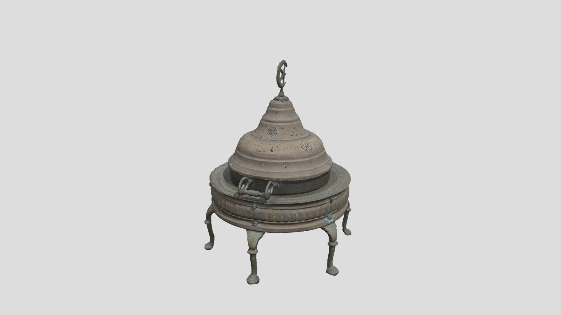 Turkish Mangali brazier 3d model