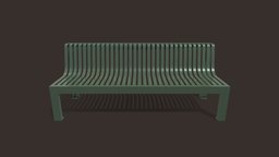 Metallic Bench