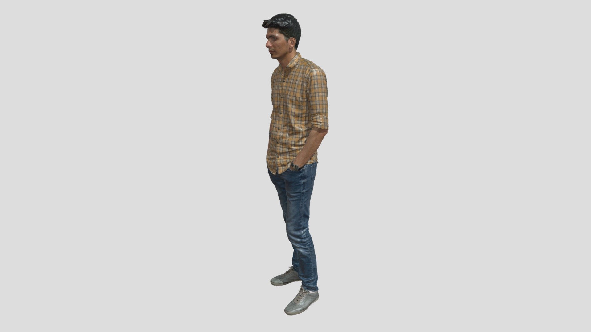 Tushar OBJ 3d model