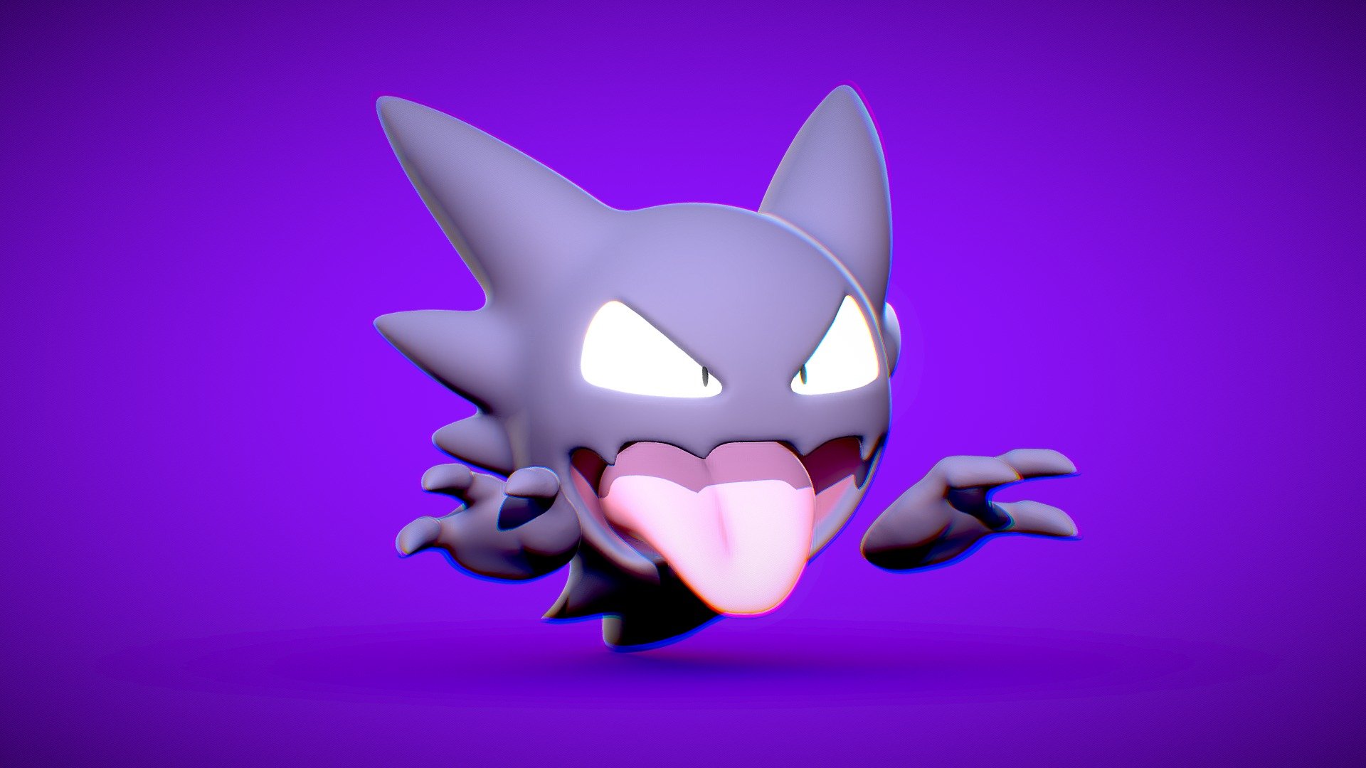 Scary Haunter 3D print model 3d model