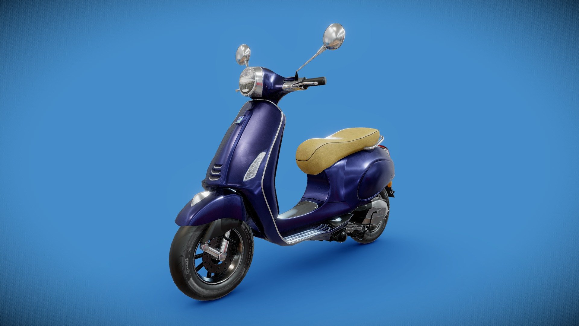 Vespa 3d model