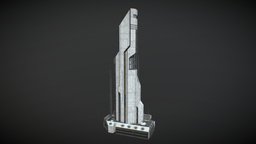 Scifi Building futuristic Building  Vol_1_005