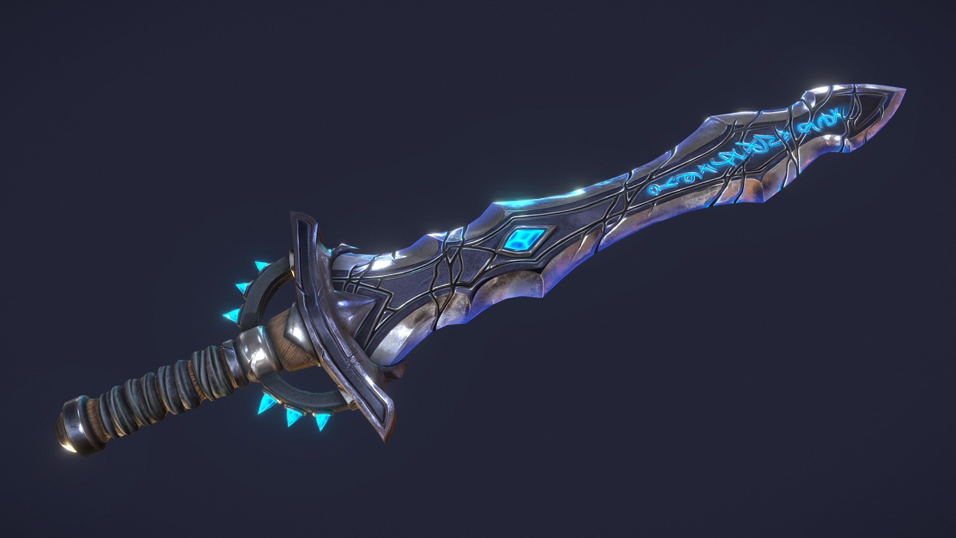 Stylized Sword 3d model