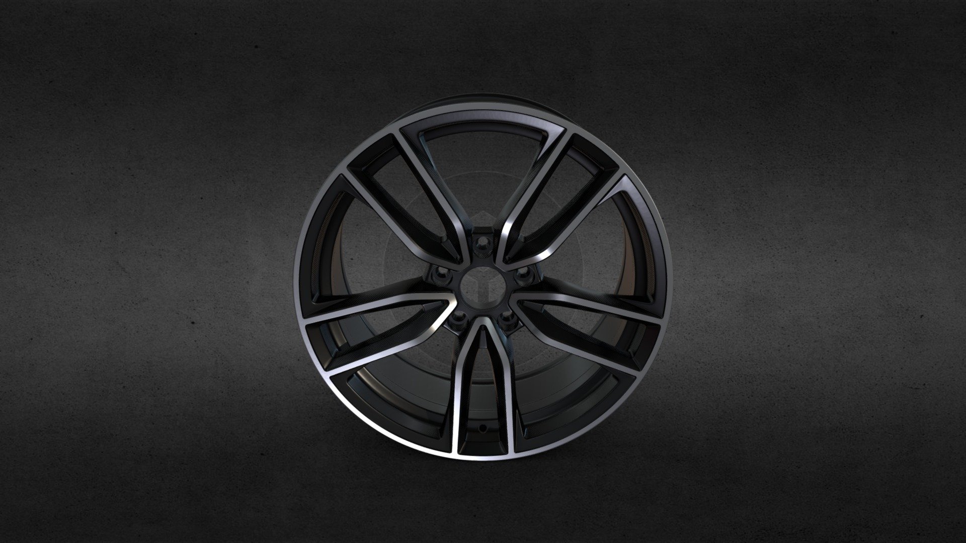 Car rim/ car disc 3d model