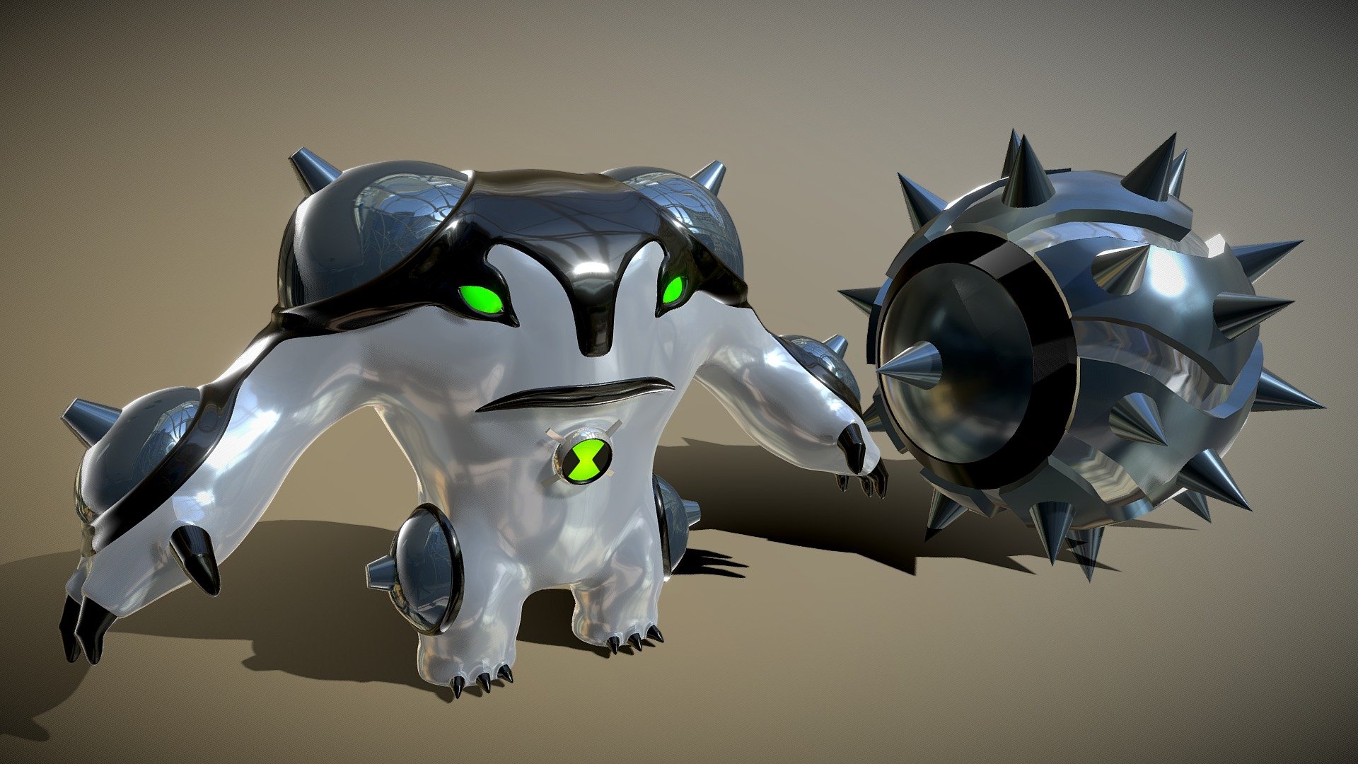 Ben 10 3d model