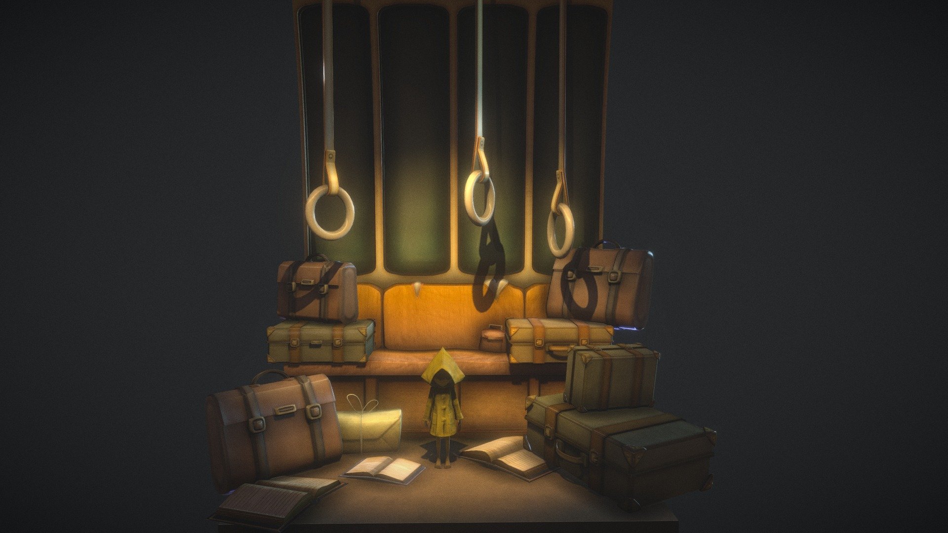 Little Nightmares 2 Environment VizDev 3d model