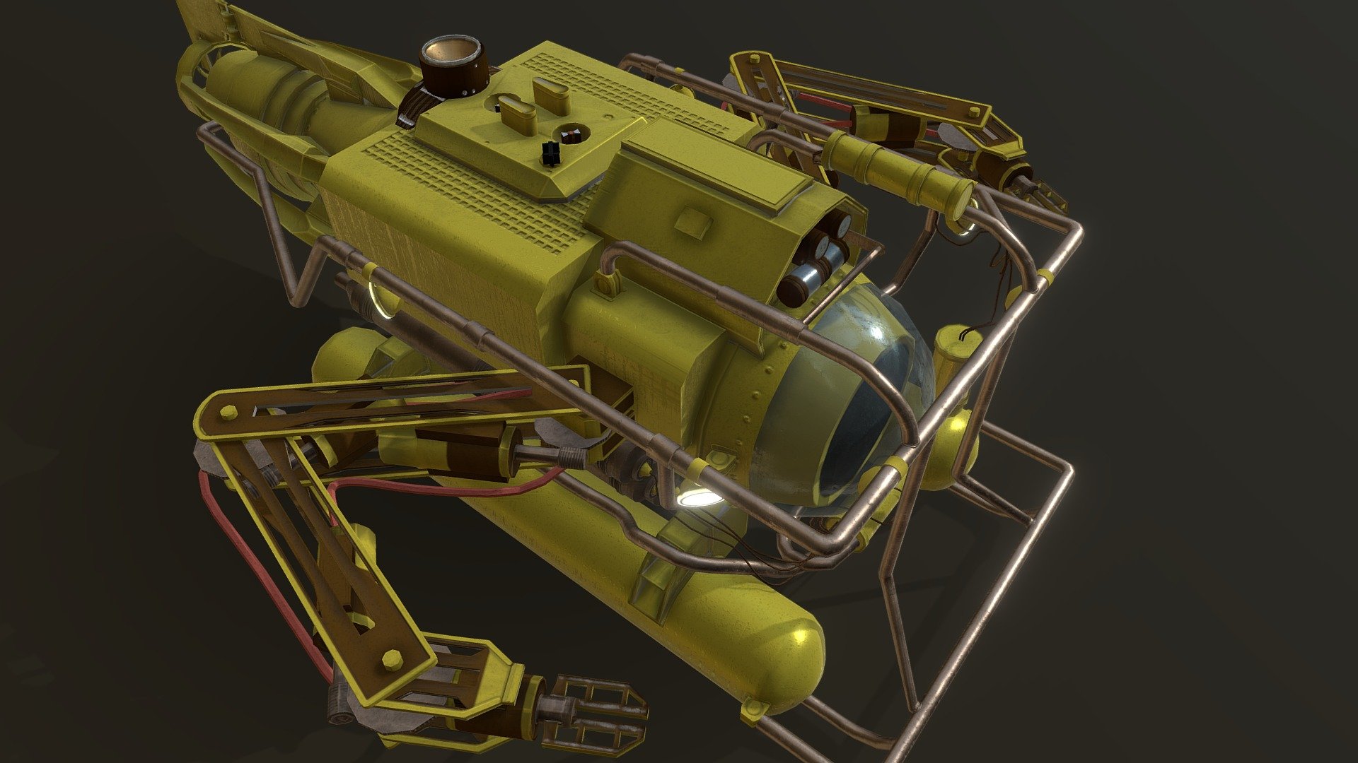 Utility Submarine 3d model