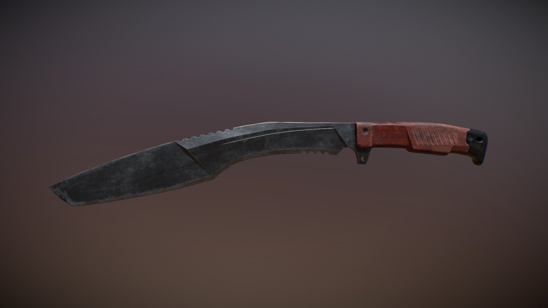 Kukri Blade 3d model